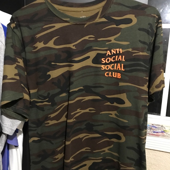 Anti Social Social Club Other - Anti Social Social Club Ghost Camo Tee